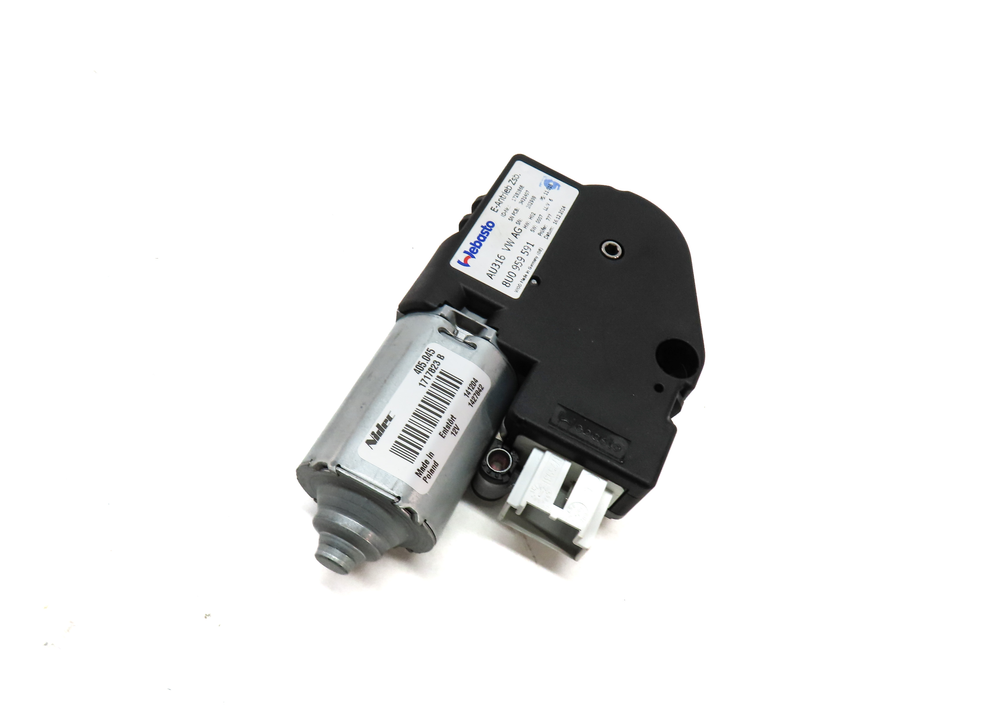 2015-2018 AUDI Q3 (8U) SUNROOF SUN ROOF WINDOW MOTOR — exact item pictured